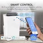 Whynter Air Conditioner 13,500 Portable Heater with Dehumidifier, Cooling Fan & Smart Wi-Fi for 500 Sq Ft Rooms, Includes AC Unit Window Kit, ARC-1050XPH (10,000 BTU SACC), White