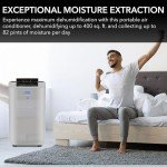 Whynter Portable Air Conditioner 12,000 BTU with Dual Hose Dehumidifier & Cooling Fan for 400 Sq Ft Rooms, Includes AC Unit Window Kit Elite ARC-122DS (7,000 SACC), Silver