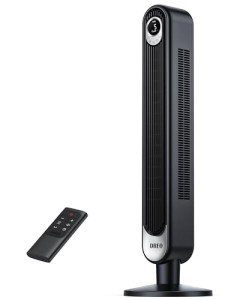 Dreo Tower Fan for Bedroom,90° Oscillating Standing Fan, 25ft/s, 28dB Quiet for Sleep, 6 Speeds, 4 Modes, 12H Timer, 42 Inch, Bladeless, Remote, for Home, Office, Room, Cruiser Pro T1