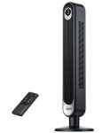 Dreo Tower Fan for Bedroom，90° Oscillating Standing Fan, 25ft/s, 28dB Quiet for Sleep, 6 Speeds, 4 Modes, 12H Timer, 42 Inch, Bladeless, Remote, for Home, Office, Room, Cruiser Pro T1