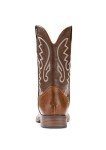 Men's Wide Square Toe Retro Cowboy Boots