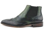 Olive Men's Dress Chelsea Boots - Size 10.5