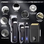 Men's Hair Clippers & Grooming Set - Cordless