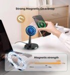 15W Magnetic Wireless Charger Stand for iPhone