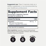 Toniiq Ultra High Purity Resveratrol Capsules - 60 Count