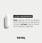 Toniiq Ultra High Purity Resveratrol Capsules - 60 Count