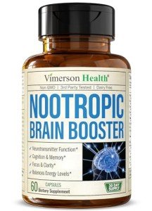 Brain Boost Nootropic Supplement for Focus & Memory