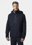 Helly Hansen Men's Navy Hooded Jacket, Large