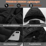 Lightweight Heated Jacket with 9 Heating Zones