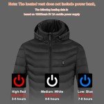 Lightweight Heated Jacket with 9 Heating Zones