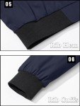 TACVASEN Lightweight Men's Navy Blue Bomber Jacket