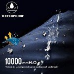 TREKEK Men's Waterproof Fleece Winter Ski Jacket