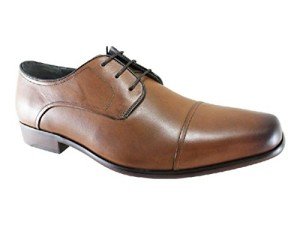 Julius Marlow Men's Cognac Leather Dress Shoes