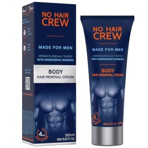 No Hair Crew Men's Painless Hair Removal Cream