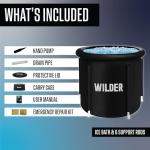 Wilder XL 86 Gallon Portable Ice Bath Tub