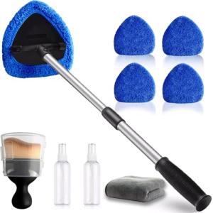 Expandable Car Windshield Cleaning Tool Kit