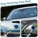 Expandable Car Windshield Cleaning Tool Kit