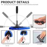 Expandable Car Windshield Cleaning Tool Kit