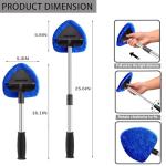 Expandable Car Windshield Cleaning Tool Kit