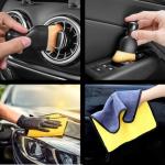 Expandable Car Windshield Cleaning Tool Kit