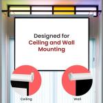 Pyle 72-Inch Manual Pull-Down Projector Screen