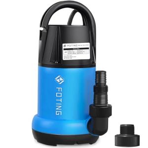 FOTING 1HP Submersible Water Pump for Homes