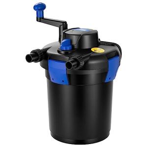VIVOHOME Pond Filter with 9-Watt Light
