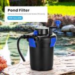 VIVOHOME Pond Filter with 9-Watt Light