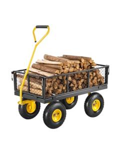 VEVOR Heavy Duty Garden Cart with All-Terrain Wheels