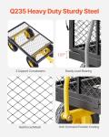 VEVOR Heavy Duty Garden Cart with All-Terrain Wheels