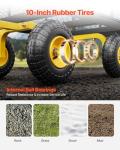 VEVOR Heavy Duty Garden Cart with All-Terrain Wheels