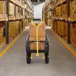 VEVOR Heavy Duty Garden Cart with All-Terrain Wheels