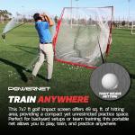 Portable Golf Net for Backyard and Garage Practice