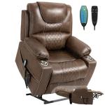 Large Power Lift Recliner Chair with Massage & Heat