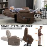 Large Power Lift Recliner Chair with Massage & Heat