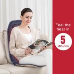 Comfier Heated Back Massager with Vibration Motors