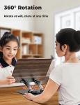 Adjustable 360° Book Stand with Page Clips