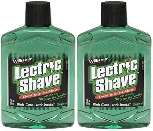 Williams Lectric Shave Pre-Shave Electric Razor 2-Pack