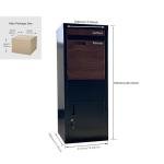 Large Waterproof Outdoor Mailbox in Woodgrain Finish
