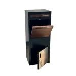Large Waterproof Outdoor Mailbox in Woodgrain Finish