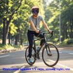 PLOOTA Anti-Fog Motorcycle Face Mask Goggles