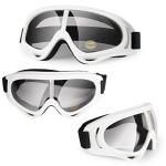 LMAVAG UV400 Motorcycle and ATV Goggles - 2 Pack