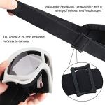 LMAVAG UV400 Motorcycle and ATV Goggles - 2 Pack