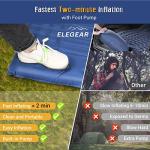 Elegear Ultra-Thick Camping Sleeping Pad with Pump