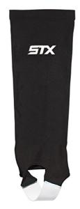 Black STX Field Hockey Shin Guard Socks