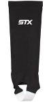 Black STX Field Hockey Shin Guard Socks