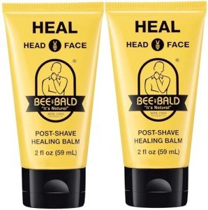 Bee Bald HEAL Men’s Aftershave Healing Balm 2-Pack