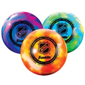 Franklin Sports NHL No Bounce Hockey Balls - 3 Pack