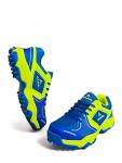 ALFA Elite Turf Hockey Shoes - Blue/Yellow, Size 5