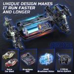 DEERC High-Speed Brushless 4WD Remote Control Truck